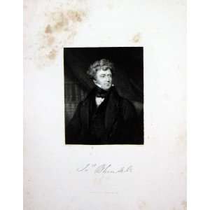   Cooke Taylor 1847 Antique Portrait Blunden Man Print: Home & Kitchen