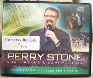 Perry Stone 2011 Cartersville GA Audio CD Set  