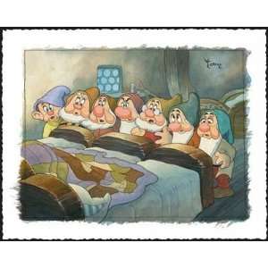   Is She Asleep?   Disney Fine Art Giclee by Toby Bluth: Home & Kitchen