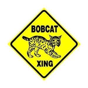 BOBCAT ZONE sign * street cat wild zoo animal: Home 