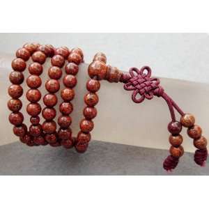  Tibetan Buddhist 108 Bodhi Beads Prayer Mala Necklace 