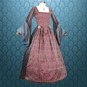  Tudors Anne Boleyn Gown Costume Silver Small: Toys & Games