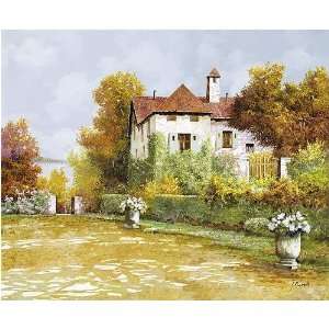  Palazzotto (Canvas) by Guido Borelli. Best Quality Art 