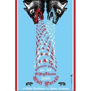 Wolf Parade   Posters   Limited Concert Promo:  Home 
