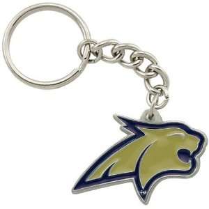  Montana State Bobcats Pewter Primary Logo Keychain: Sports 