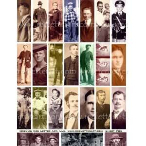  Collage Sheet   Men & Boys Slide Collage 