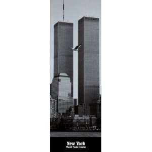  World Trade Center NYC   Poster by Peter Cunningham (12x36 