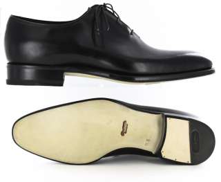 New $2275 Santoni Black Shoes 11/10  