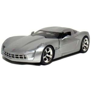  2009 Chevy Corvette Stingray Concept 1:18 Scale (Silver 