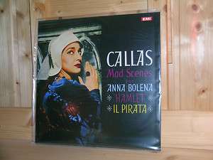 SAX 2320 MARIA CALLAS MAD SCENES Audiophile EMI TESTAMENT UK 180g LP 