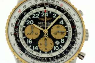   EDITION BREITLING NAVITIMER COSMONAUTE GOLD D2232 FLYBACK CHRONO