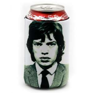  Mick Jagger Celebrity Mugshot Koozie: Patio, Lawn & Garden