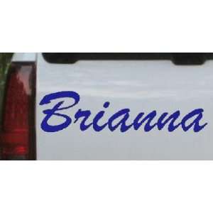  Brianna Car Window Wall Laptop Decal Sticker    Blue 42in 