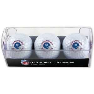 Wincraft New York Giants Super Bowl XLVI Champions Golf Balls  