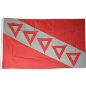  Five Pack Tau Kappa Epsilon 3x5 Flags: Everything Else