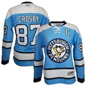  Pittsburgh Penguins Sidney Crosby Ladies Jersey: Sports 
