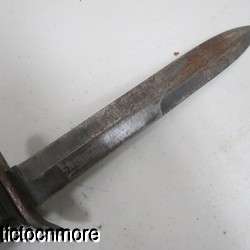 US WWII USM3 CASE FIGHTING COMBAT KNIFE DAGGER w/ USM8 SHEATH SCABBARD 