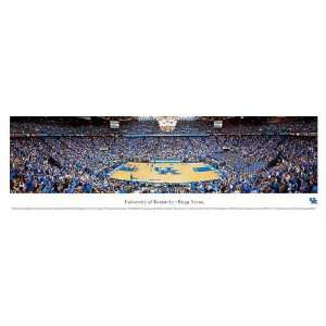  Kentucky Wildcats Basketball Unframed Panoramic Sports 
