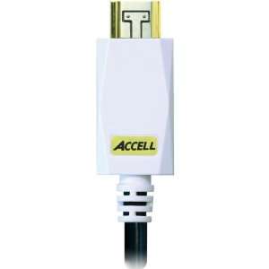  Accell 2 meter AVGrip Standard Speed Locking HDMI Cable 