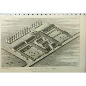   Isometrical View Farm Steadings Plan Agricultural