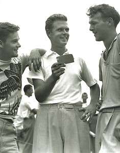 Arnold Palmer Harvie Ward Worsham Rare Golf Photo 1949  