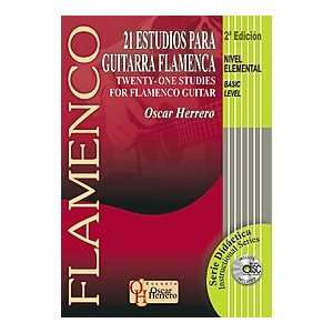  21 Studies For Flamenco Guitar, Basic Level Musical 