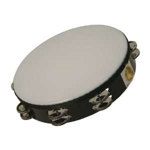  Remo Tambourine, Economy, 8 x 2 Rows Musical Instruments