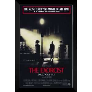   The Exorcist FRAMED 27x40 Movie Poster Ellen Burstyn