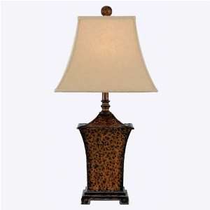  Quoizel Aged Copper Patina Table Lamp