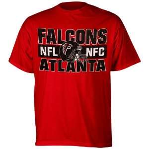   Atlanta Falcons Youth Blockbuster T Shirt   Red  : Sports & Outdoors