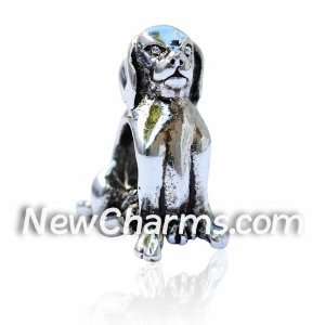    Dog European Bead Pandora Style Chamilia Troll Biagi Jewelry