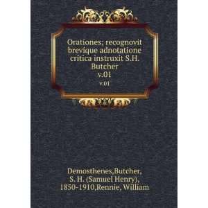   Butcher. v.01 Butcher, S. H. (Samuel Henry), 1850 1910,Rennie