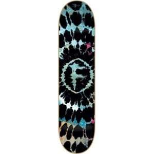  Foundation Astral Traveler Blue / Black Tie Dye Skateboard 