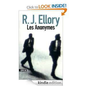 Les anonymes (French Edition) R. J. ELLORY  Kindle Store