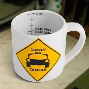  Personalized Taxi Cab Driver Mug: Home & Kitchen