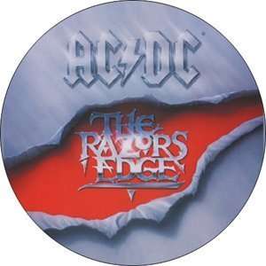  AC/DC Razors Edge Button B 0540: Toys & Games