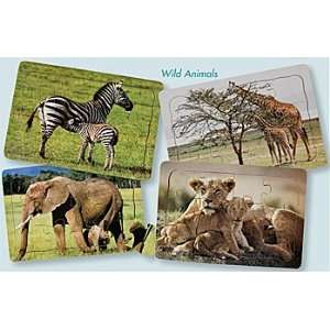    Real Life Mother & Baby Animal Puzzles   Wild Animals Toys & Games