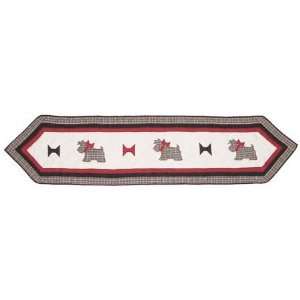  Scottie Country Table Runner: Home & Kitchen