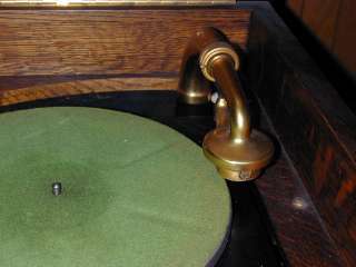 Edison C 19 Oak Diamond Disc Phonograph Original Finish  