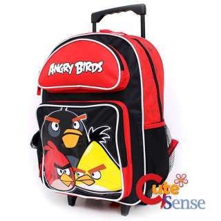   School Roller Backpack /16 Rolling Bag /Trolley  3 Birds Licensed