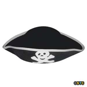 Child Pirate Hat ~ HALLOWEEN KID PIRATE COSTUME PARTY DRESS UP 