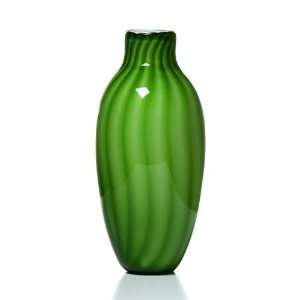  Castellani Glass Ware Murano Art Retro Green Crystal Heavy 