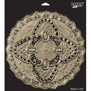  Paper Lace 8 inch Doilies, Gold