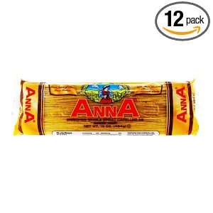 Anna Whole Wheat Capellini, 1 Pound Bags (Pack of 20)  