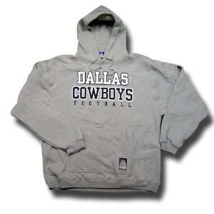  Dallas Cowboys NFL Hoody Sweatshirt (Gray) by Reebok 