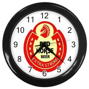  Red Horse Beer Logo New Wall Clock Size 10 Free Shipping 