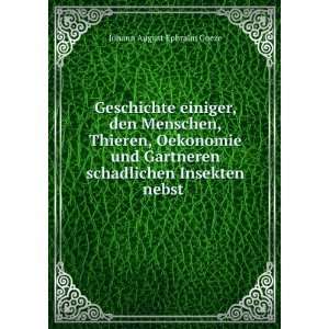   schadlichen Insekten nebst . Johann August Ephraim Goeze Books