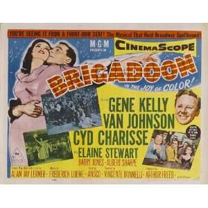   Sheet Style B  (Gene Kelly)(Van Johnson)(Cyd Charisse)