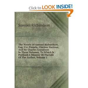   History of Sir Charles Grandison, Volume I: Samuel Richardson: Books