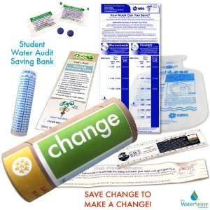  Student Water Audit Water Bank Saving Eco kit Change  Bank 